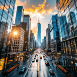 Grafico che mostra l'andamento positivo di Wall Street