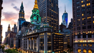 Grafico che mostra la ripresa di Wall Street dopo le perdite