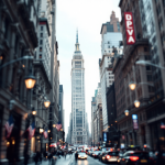 Grafico che mostra il calo di Wall Street e il mercato del petrolio