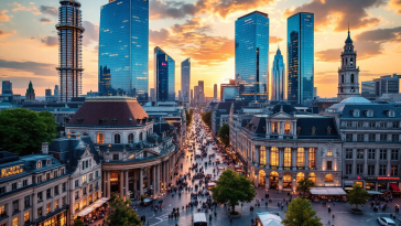 Grafico sull'andamento delle borse europee e novità azionarie