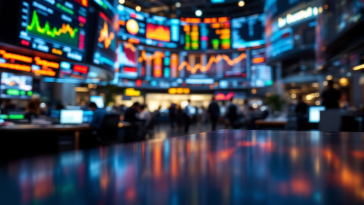 Grafico sull'andamento delle borse europee e novità tech