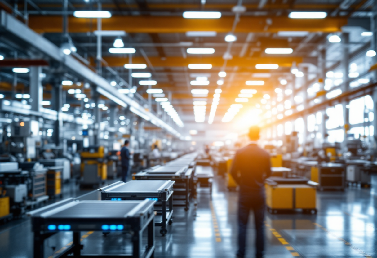 Grafico che mostra l'andamento dell'economia francese nel gennaio 2025