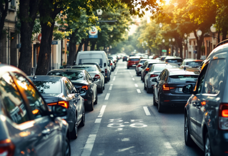 Grafico sull'aumento dei prezzi dell'Rc auto in Italia