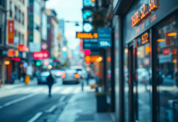 Grafico che mostra l'aumento delle richieste di sussidi di disoccupazione negli USA