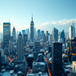 Grafico che mostra l'aumento della borsa di New York