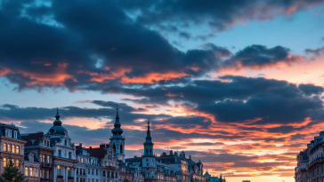 Grafico delle borse europee in crescita