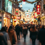 Grafico che mostra il calo delle vendite al dettaglio nel Regno Unito