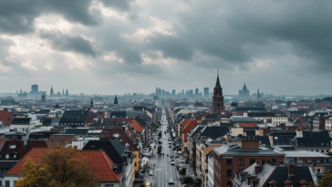 Grafico che mostra il calo della fiducia economica in Germania