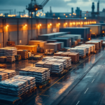 Grafico che mostra il calo degli ordini di beni durevoli negli USA