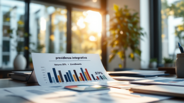 Grafico sulla crescita della previdenza integrativa in Italia nel 2024