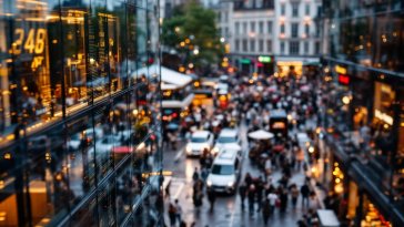 Grafico che mostra la crescita delle borse europee