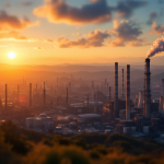 Grafico della crescita della produzione industriale negli USA