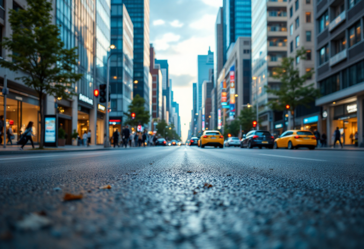 Giovani che scelgono alternative alla mobilità tradizionale