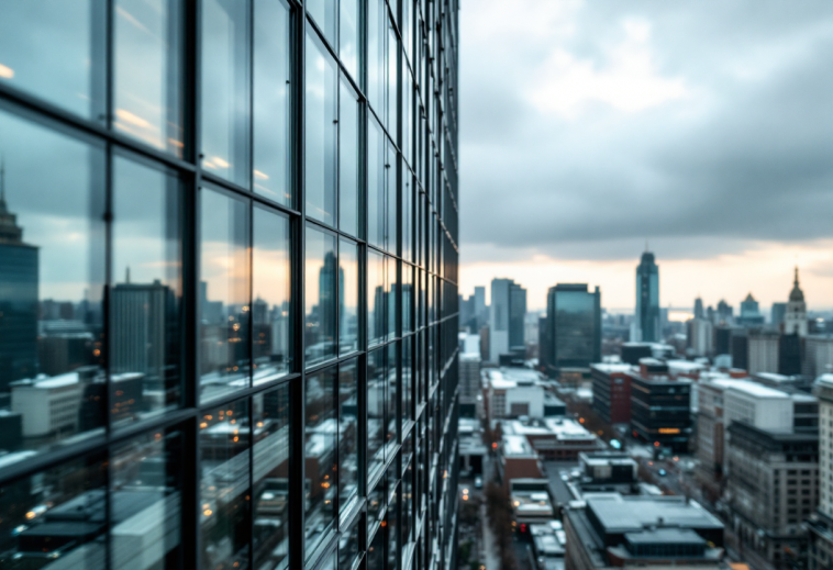 Logo ING con sfondo della Russia in transizione