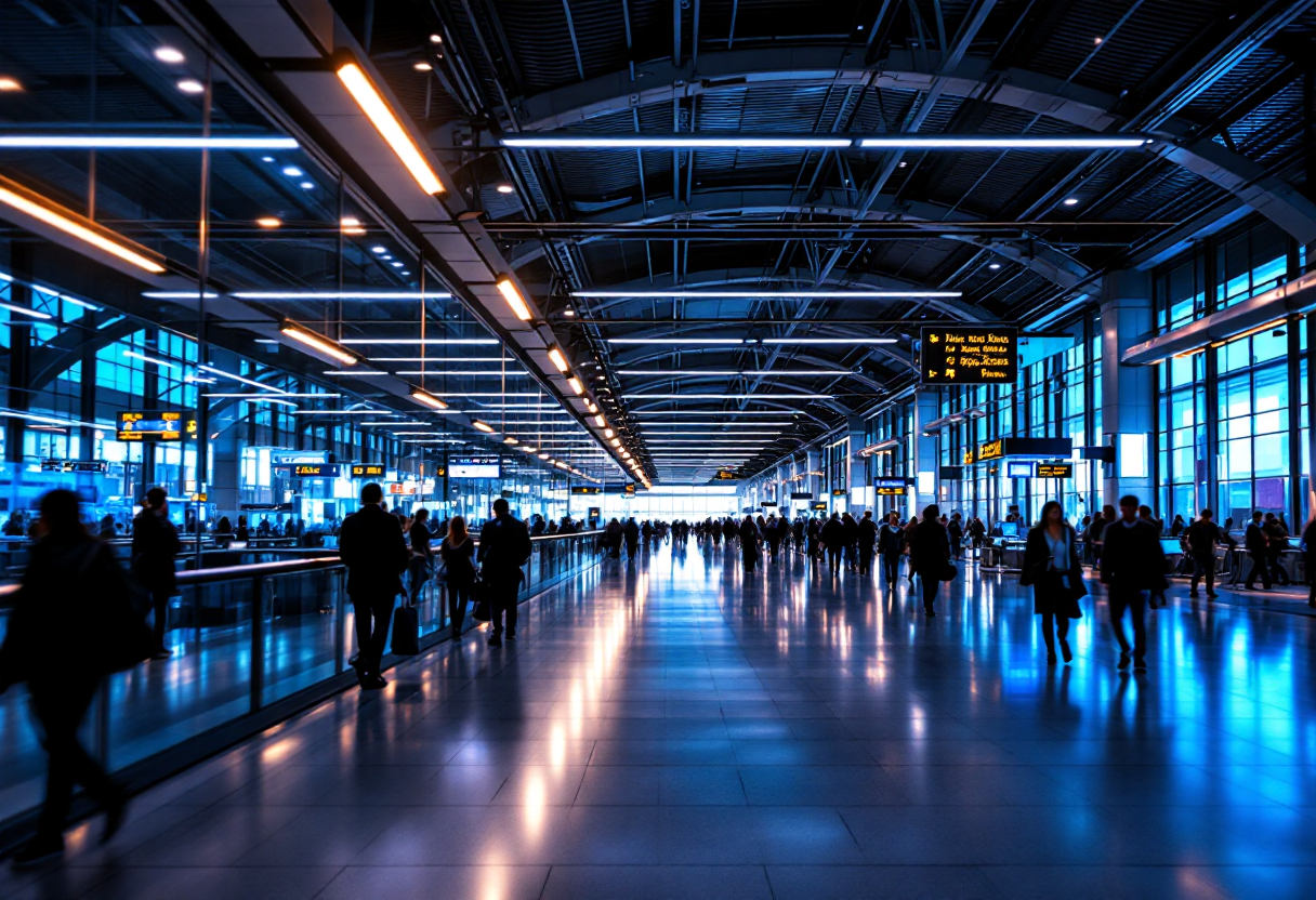 Tecnologie avanzate per l'imbarco aereo moderno