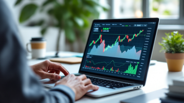 Grafico che illustra i rischi e le opportunità nel Forex