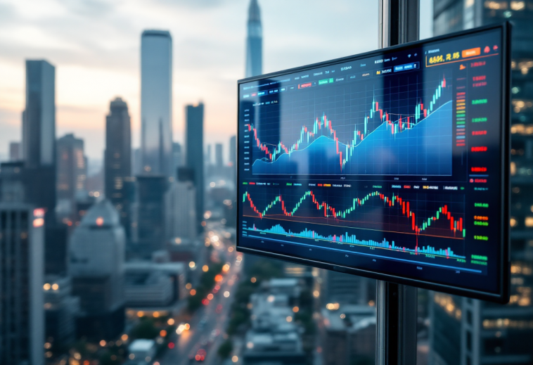 Grafico che illustra il mercato Forex e le sue dinamiche