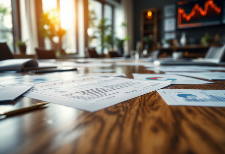 Grafico che illustra i rischi e le opportunità nel Forex