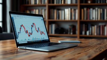 Grafico che illustra i rischi e le opportunità nel forex
