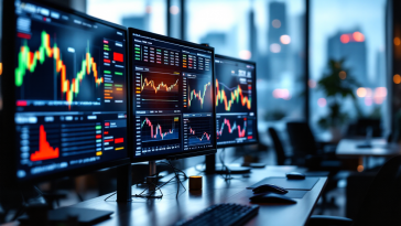 Grafico che illustra il mercato Forex e le sue dinamiche