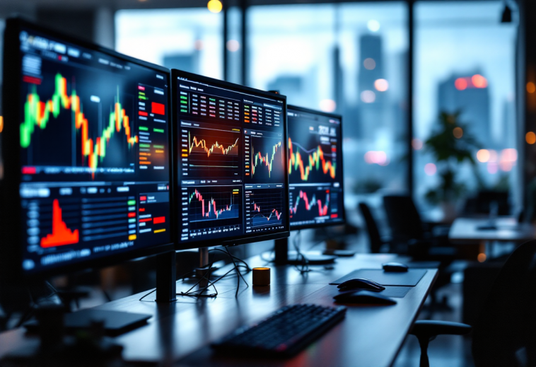 Grafico che illustra il mercato Forex e le sue dinamiche