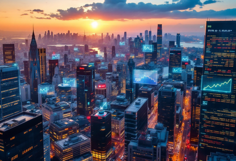 Grafico che illustra il mercato Forex e le sue dinamiche