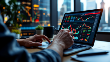 Grafico che illustra i rischi e le opportunità nel forex