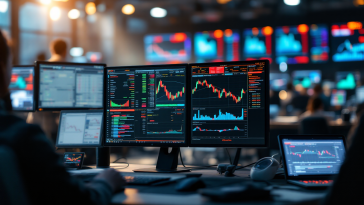 Grafico che illustra i rischi e le opportunità nel forex