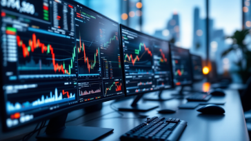 Grafico che illustra i rischi e opportunità nel Forex