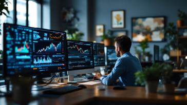 Grafico che illustra i rischi e le opportunità nel Forex