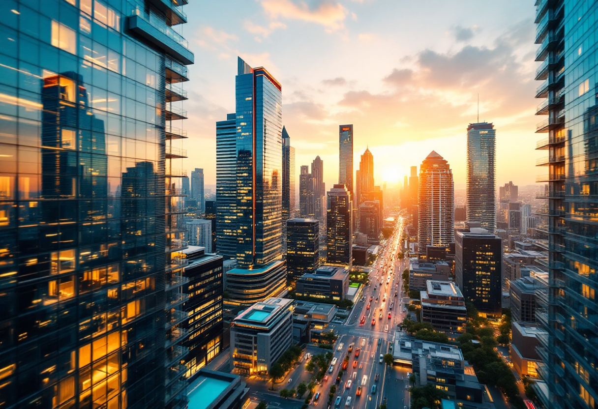Grafico che illustra la ripresa del mercato immobiliare nel 2025