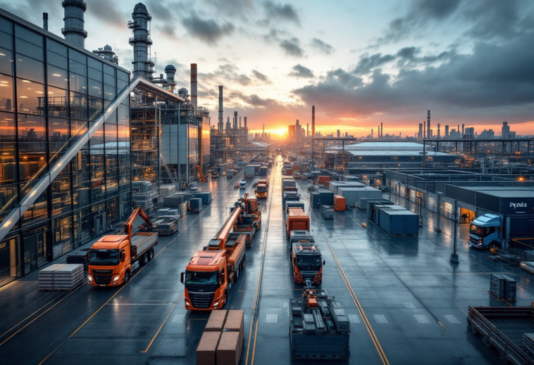 Grafico sull'incremento della produzione industriale in Italia