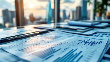 Grafico sull'andamento dei mercati azionari verso il 2025