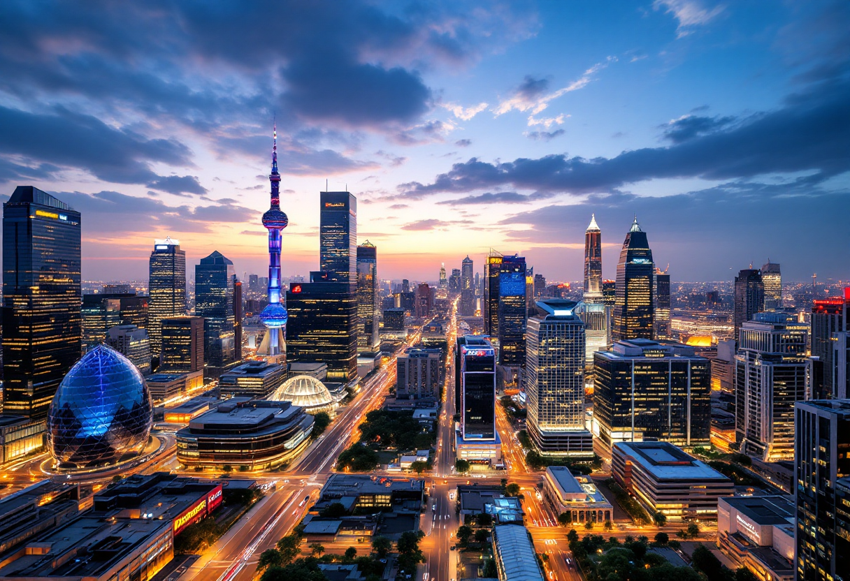 Grafico che mostra il rallentamento dell'economia USA nel 2024