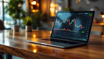 Grafico che illustra i rischi del trading sul mercato Forex