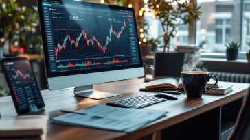 Grafico che illustra i rischi del trading sul mercato Forex