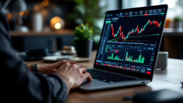 Grafico che illustra i rischi del trading sul mercato forex