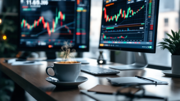 Grafico che illustra i rischi e le opportunità nel Forex