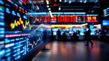 Grafico che illustra i rischi e le opportunità nel trading forex