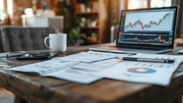 Grafico che illustra i rischi e le opportunità nel trading forex