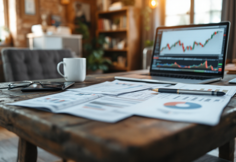 Grafico che illustra i rischi e le opportunità nel trading forex