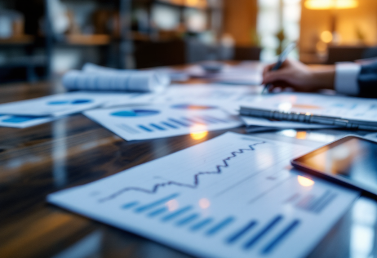 Grafico che illustra i rischi e opportunità nel trading forex