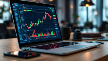 Grafico che illustra i rischi e le opportunità nel trading forex