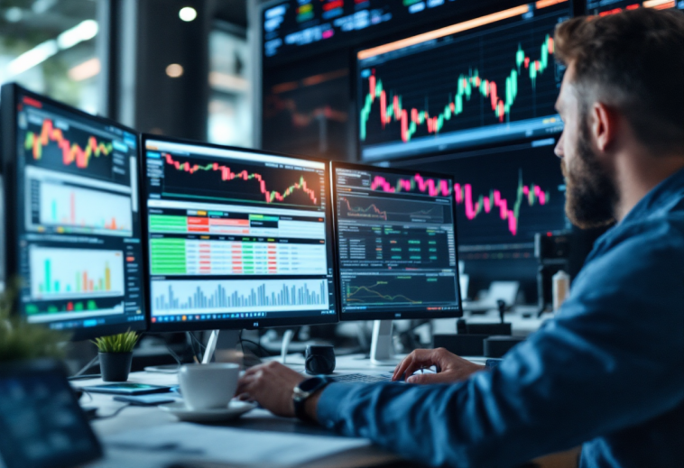 Grafico che illustra i rischi e le opportunità nel trading forex