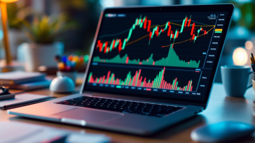 Grafico che illustra i rischi e le opportunità nel trading forex