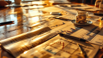 Grafico che illustra i rischi e le opportunità nel trading forex