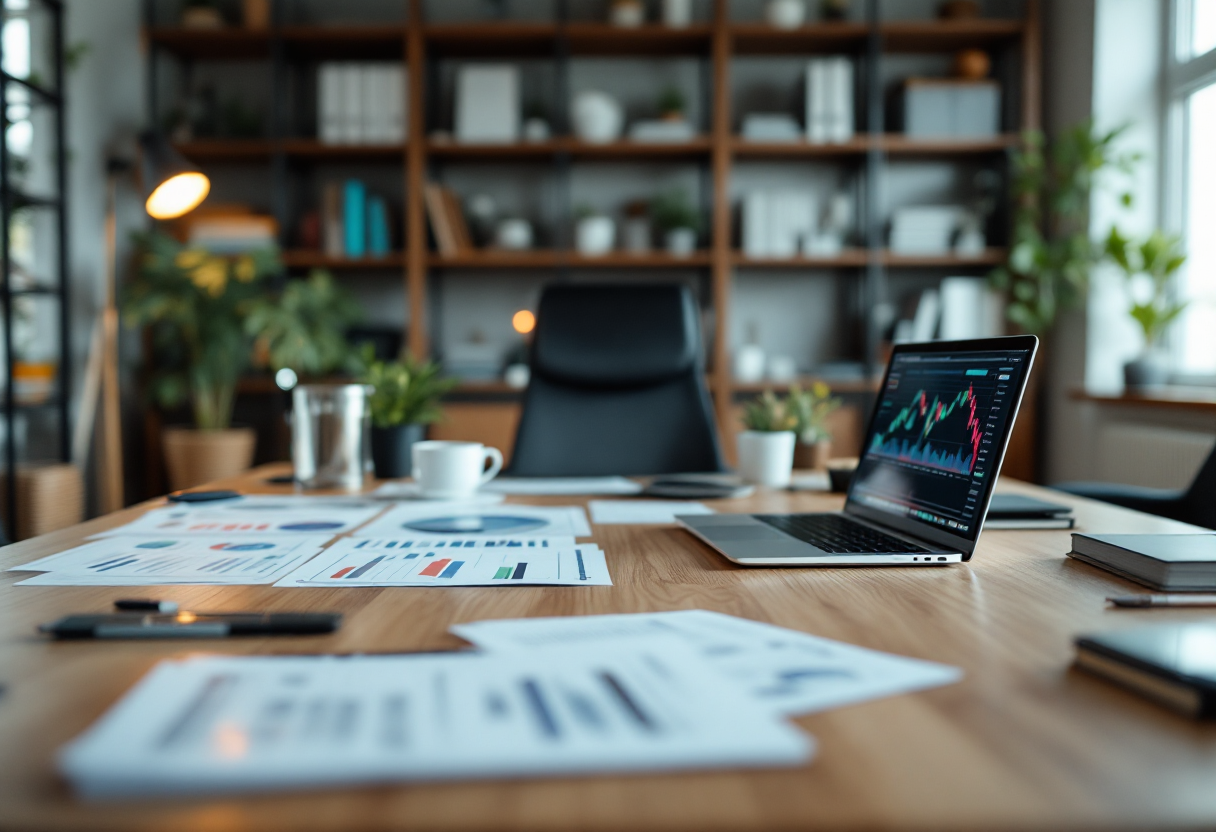 Grafico che illustra i rischi e le opportunità nel trading forex