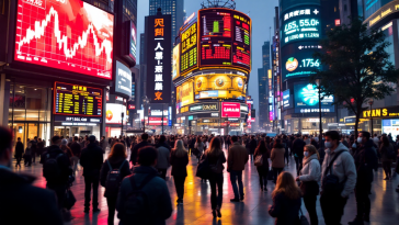 Grafico che illustra i rischi e le opportunità nel trading forex