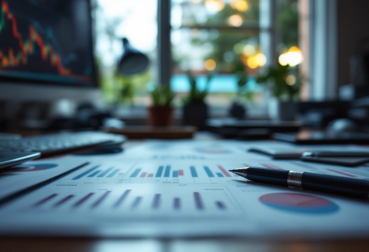 Grafico che illustra i rischi e le opportunità nel trading forex