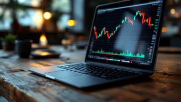 Grafico che illustra i rischi e le opportunità nel trading forex